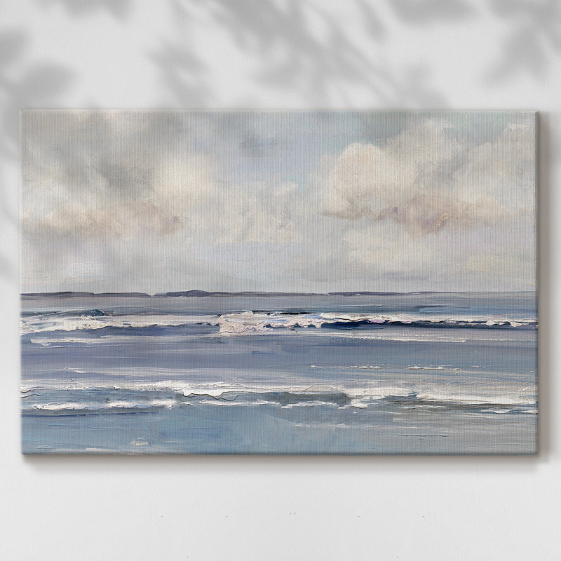 Paysage marin serein - Cavas enveloppés de galerie, 32 x 48