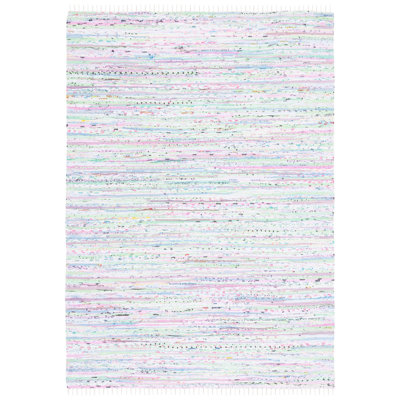 Fales Rug Hand Woven Cotton Striped Rug