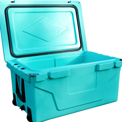 2022 Outdoor Cooler Box - 65Qt 5 Cold Blue Camping Freezer Gasket Lid New Storage Color Fillet Board