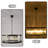 Tyesa 6 - Light Dimmable Drum Chandelier