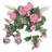 Artificial Geranium Hanging Bush-20583802
