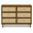Natural Walnut/ Blonde Cane selected