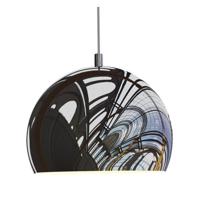 Shellson 1 - Light Chrome Unique/Statement Pendant
