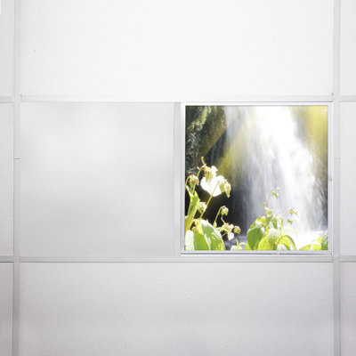 Waterfall Square Fixture Component Ceiling Light