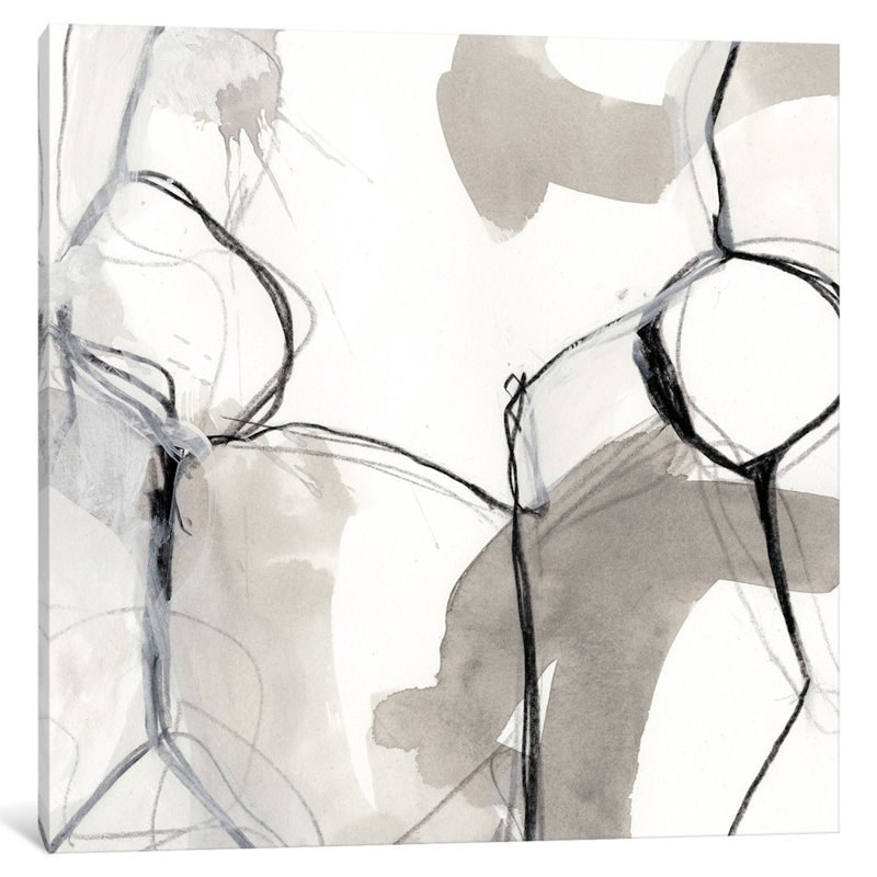 « modulé ii », reproduction d’art sur toile tendue, H 26 po x l 26 po x P 1,5 po, Toile tendue, Pas de tapis