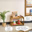 Étagère de rangement pour jouets en bois massif Montessori