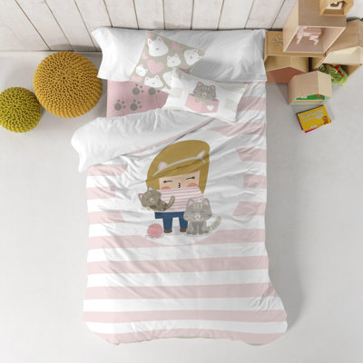 Yost 100% Cotton Percale Fitted Sheet