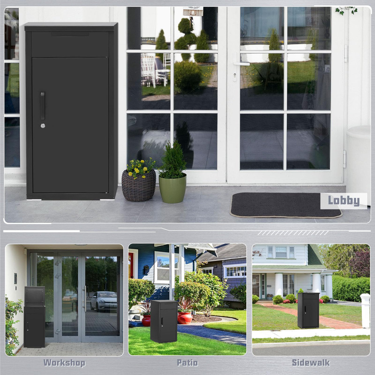 AECOJOY Express Delivery Boxes For Outside & Reviews | Wayfair