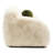 Leann Faux Fur Loveseat With Ball Pillow-120234900