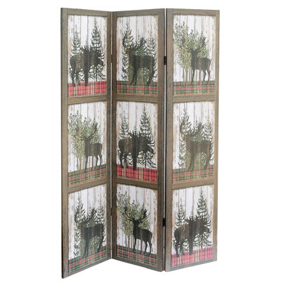 Diviseur de pièce 3 panneaux 47,5 po