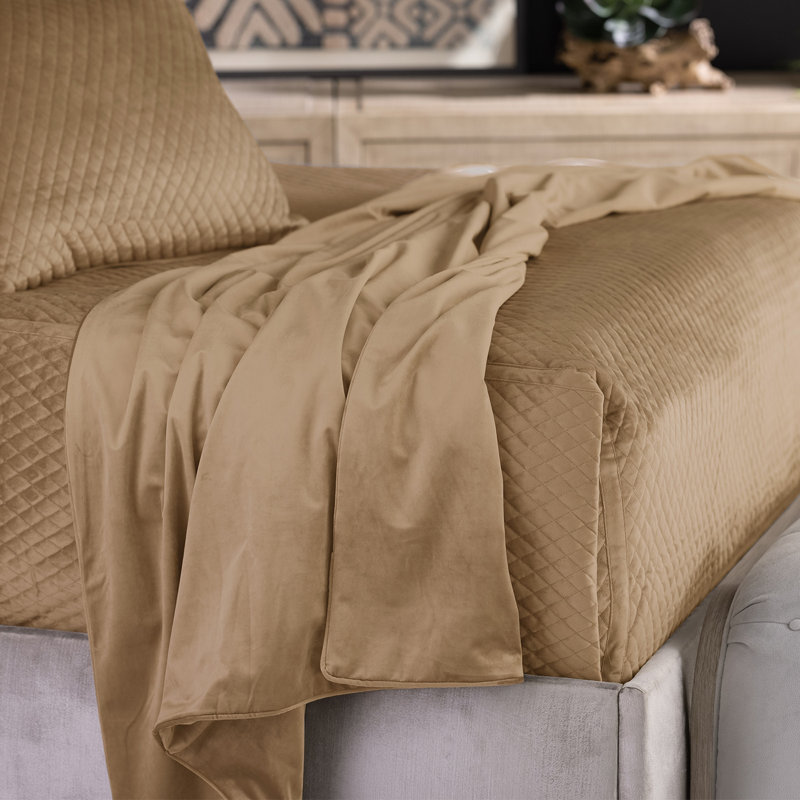 Milo Unquilted Throw Blanket, Marigold