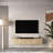 Newa Modern Floating Tv Stand With 3 Cabinets, Fits Tvs Up To 80”-1645360709