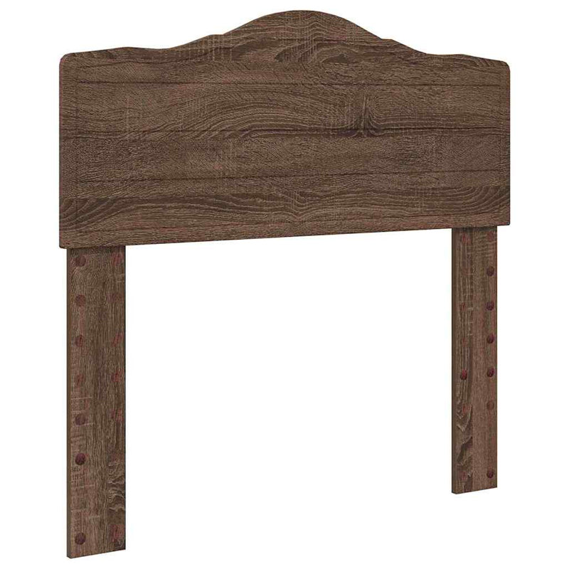 Headboard, Brown Oak, Twin
