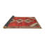 Tapis rouge/brun/beige traditionnel Risanna-1712516550