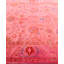 Overdyed Hand-Knotted Wool Modern-Contemporary Pink Area Rug 4' 8" x 6' 9"