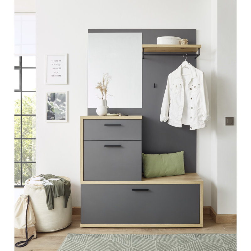 Maali Hall Tree With Shoe Storage
