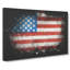 Painted American Flag - Wrapped Canvas-56644356