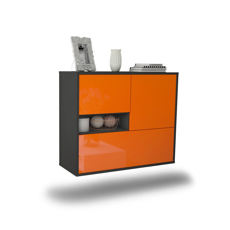 Rubenstein 92cm Sideboard, Orange