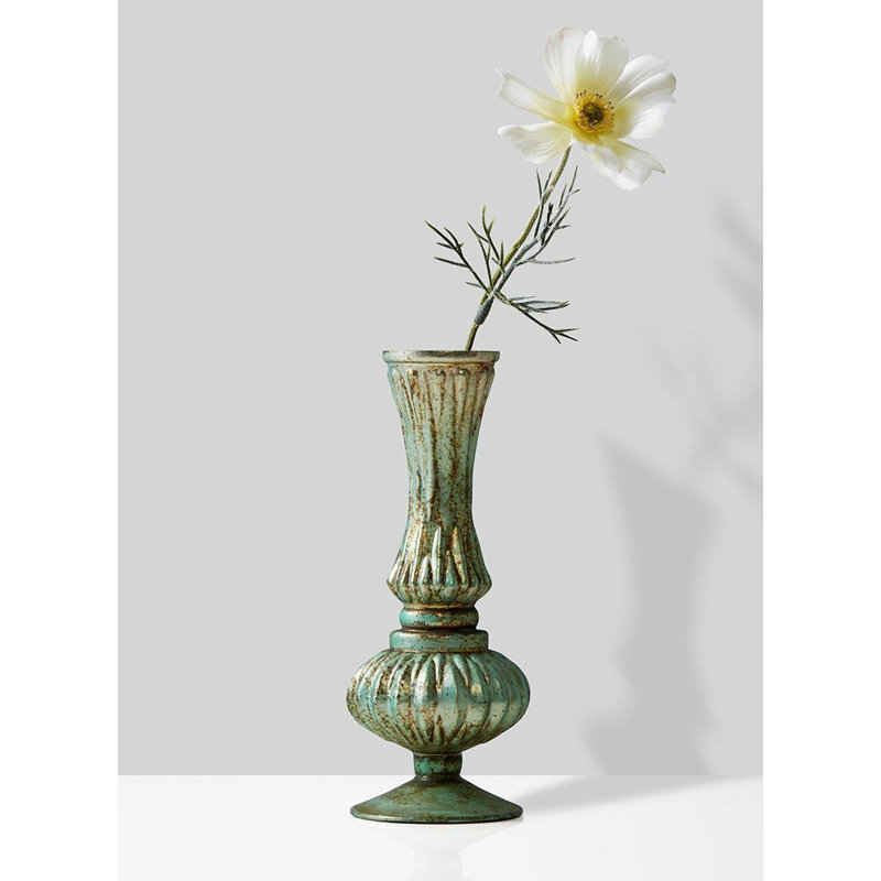 Vase de table en verre