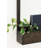 Hughley Metal Flat Mirror with Shelves-845092436-845092462