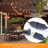 Plug-in LED Globe String Lights 48FT 15 Edison Bulbs Outdoor Waterproof Light(End to End Connectable)