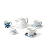 Blue Bay Porcelain Tea Set for 2 People
