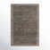 Yasmin Hand Knotted Striped Area Rug in Dark Gray/Camel/Beige