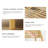 Solid Wood And Metal Bamboo Platform Bed Frame, Heavy Duty Support, No Box Spring Needed, Multiple Sizes Available-776891641