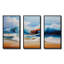 «Vibrant Beach Waves 1» - art mural vagues côtières-2028666364-2028666366