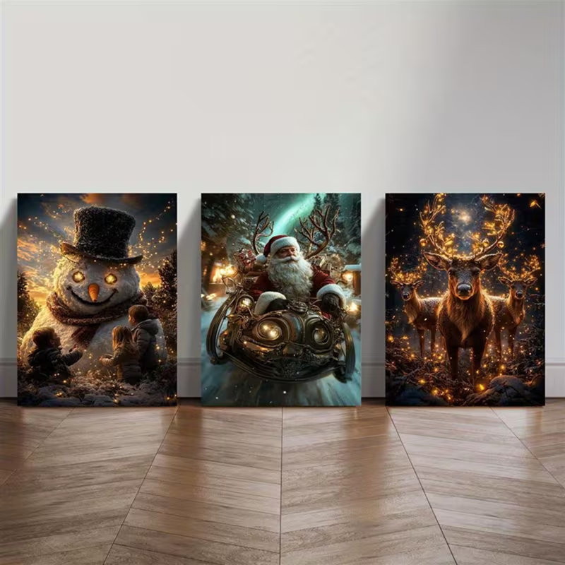 3 Piece Wrapped Canvas Print