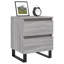 Makram 40cm W Iron Bedside Table-1725824528
