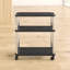 Chariot utilitaire Edwin avec poteaux en acier inoxydable-673360490