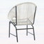 Ensemble de 2 chaises d'extérieur en osier, résistantes aux intempéries et durables-23365926