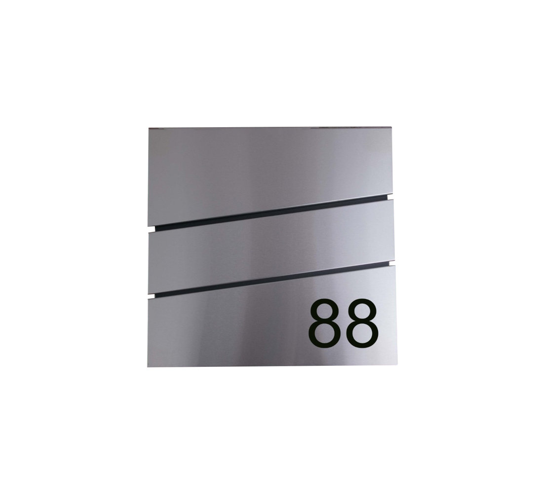 Maylin Locking Wall Mounted Letter Box