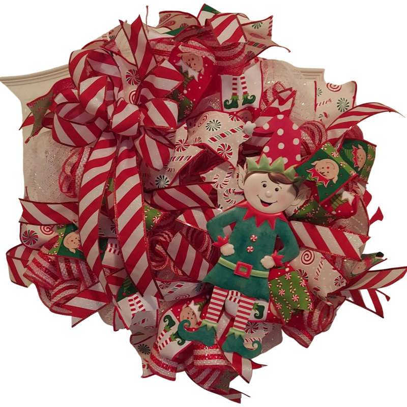 Couronne en maille 22 po Elf Deco