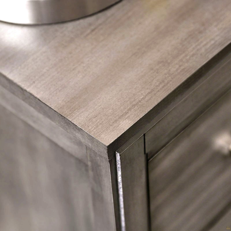 Table de chevet 1Pc, Gris