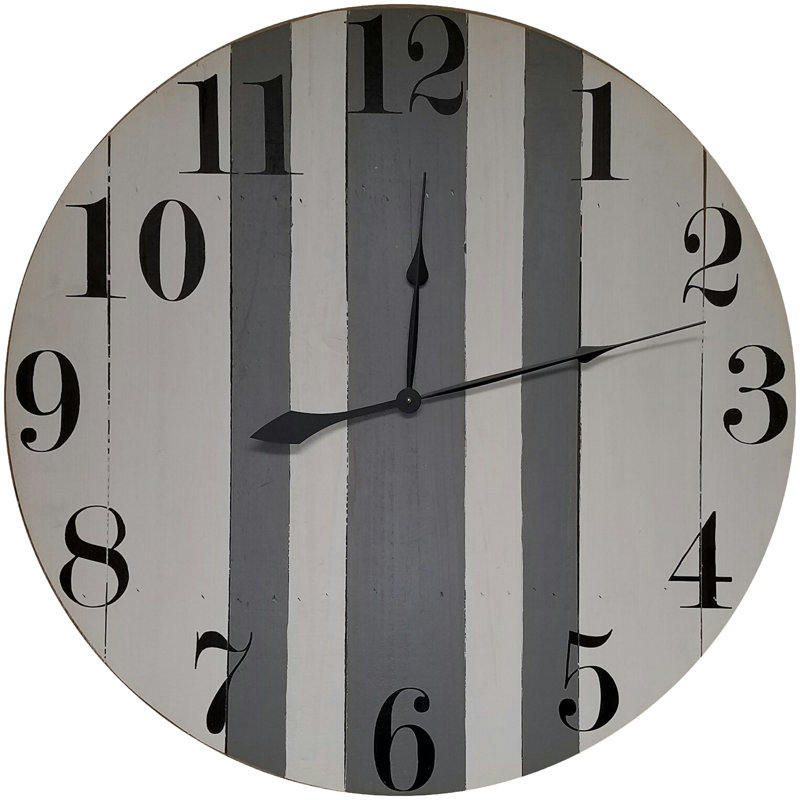 Aspinwall Wood Wall Clock, Extra Large