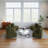 Chenille Curved Sectional Sofa With 6 Pillows,Curved Symmetrical Modular Semi Circular Sofa Sectional-447976398