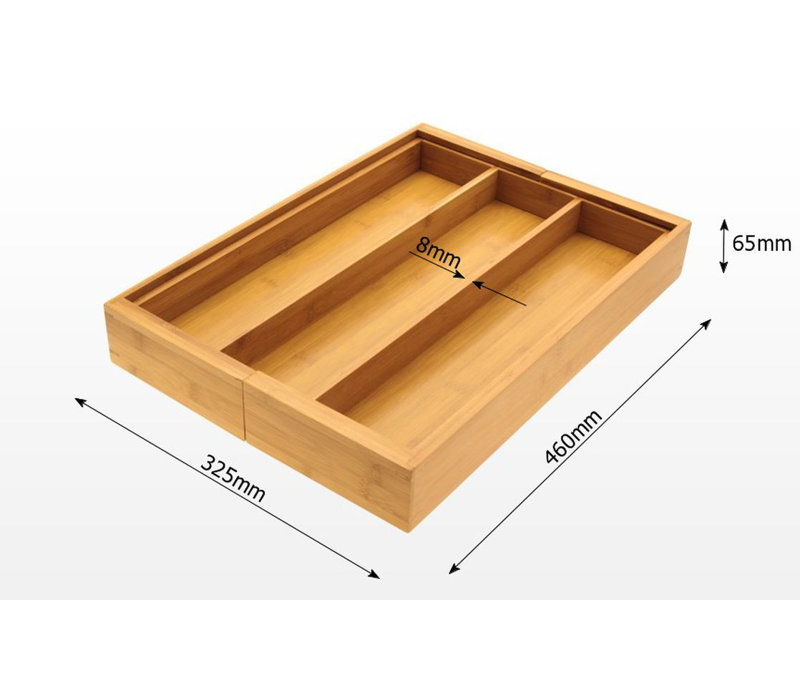 Bamboo Flatware Caddy