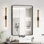 Miroir de salle de bain à cadre en métal, miroir rectangulaire pour chambre à coucher, salon-2088509192-2088509238