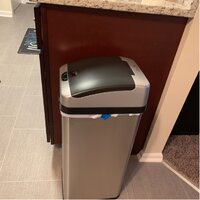 halo Platinum 13 Gallons Steel Motion Sensor Trash Can & Reviews