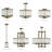 Belisle Crystal Semi Flush Mount-441598632