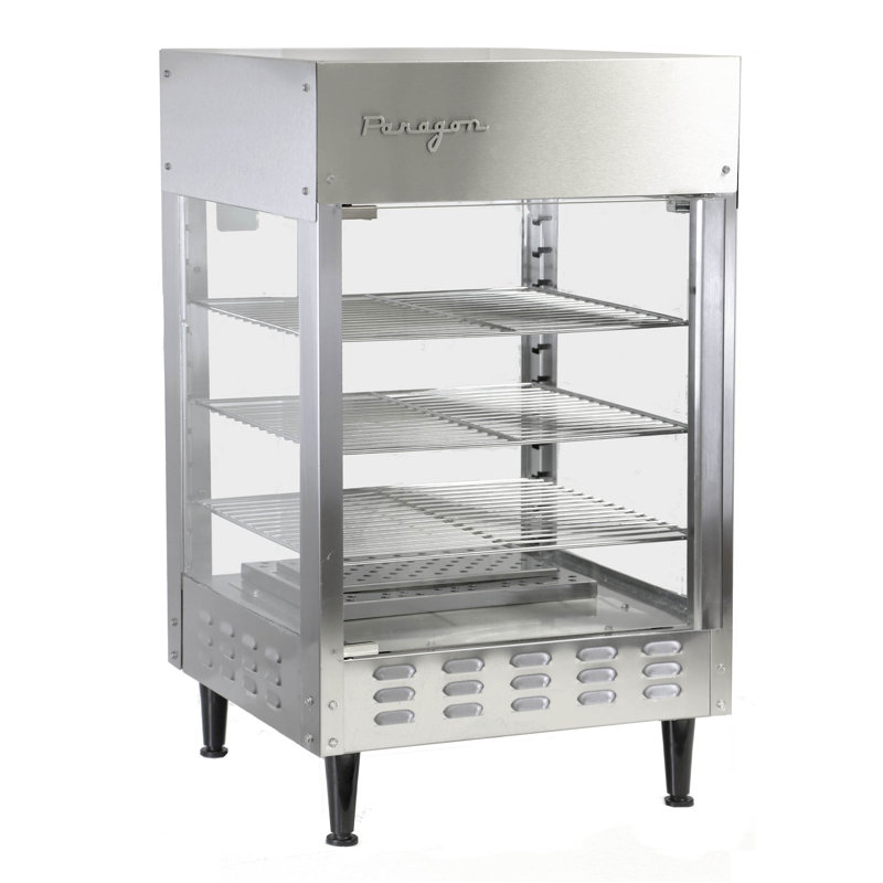 Vitrine humidifiée Hot Dog Steamer