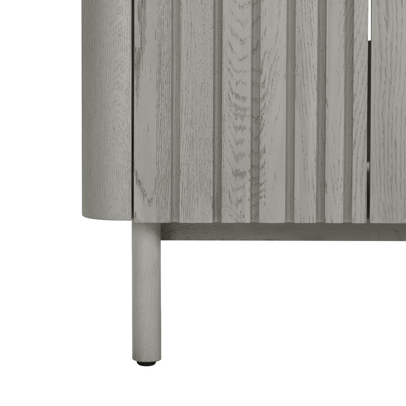 Blakely 72'' W Double Bathroom Vanity Base, Gray