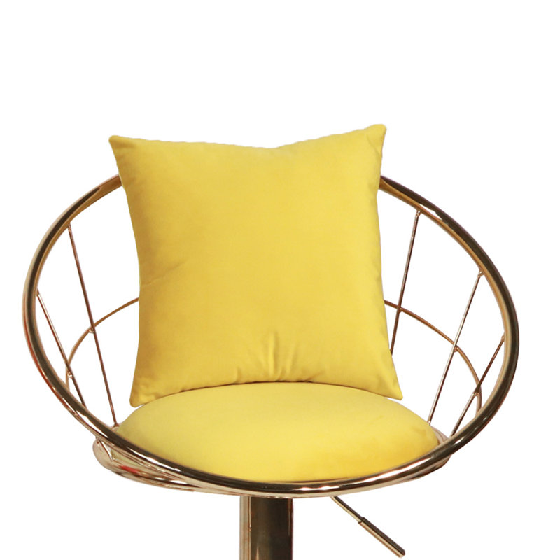 Tabouret de comptoir 23,25 po Nakyra, Yellow