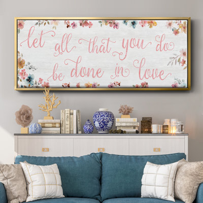 Done In Love - Toile encadrée