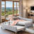 Convertible Daybed with Trundle - Twin to King Size, Linen Upholstery, No Box Spring?-607280919