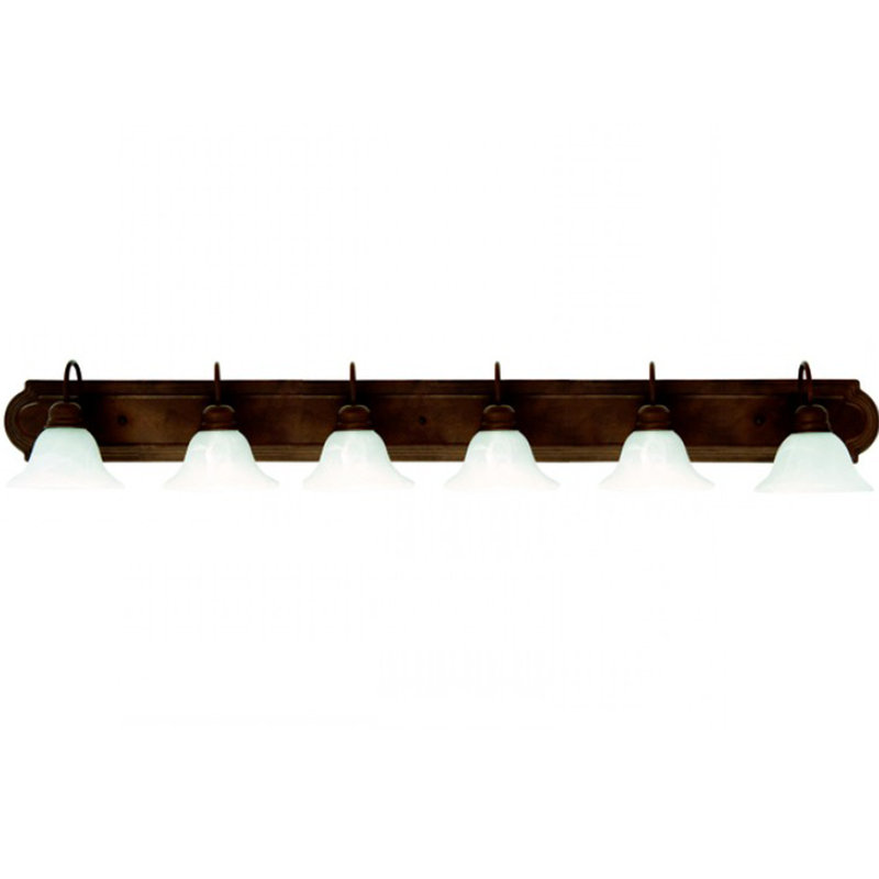 Quast 6 - Light Vanity Light, Dark Brown