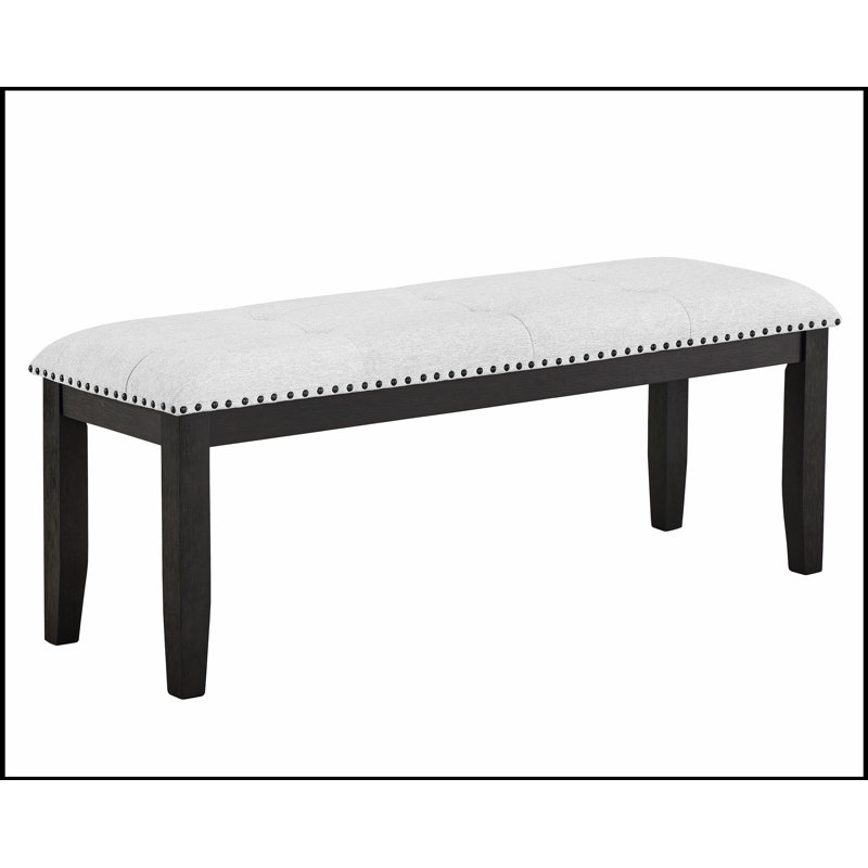 Banc de salle à manger rembourré 1pc