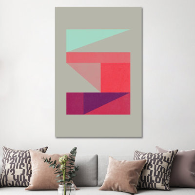 Triptych II by Susana Paz - Wrapped Canvas Print